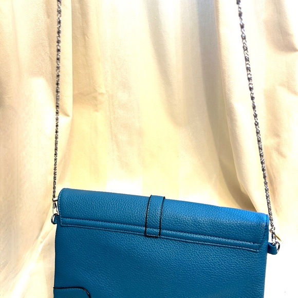 NEW Blue Shoulder Bag Cross Body Bag - Picture 3 of 5